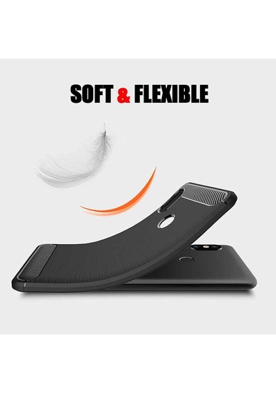 Xiaomi Mi 6x Kılıf Zore Room Silikon Kapak Siyah