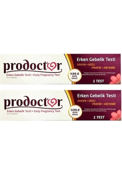 Prodoctor Erken Gebelik Testi 2 Adet