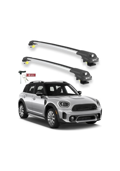 Turtle Mini Countryman F60 2017-2023 Ara Atkı Air1 Gri