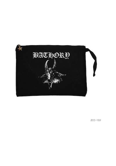 Zepplin Giyim Bathory Siyah Clutch Astarlı Cüzdan / El Çantası