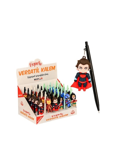 Misyon Süper Kahraman Versatil Kalem 0,7 Uçlu Kalem - 1 Adet Çok Renkli