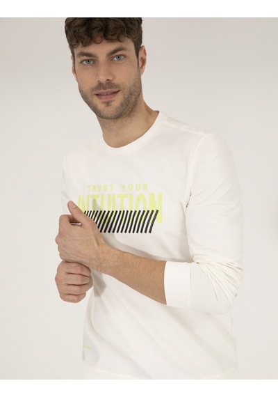 Pierre Cardin Erkek Ekru Sweatshirt 50262638-vr019 Ekru