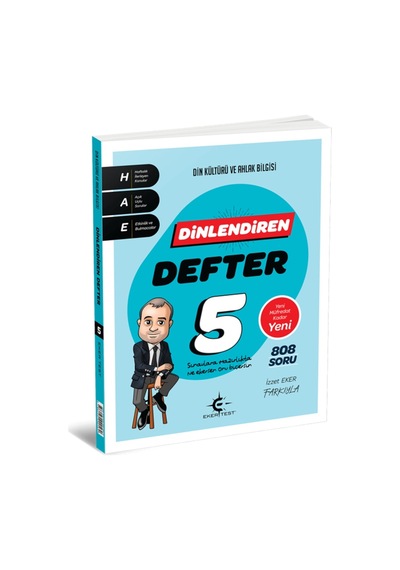 2024 -2025 Müfredat 5.sınıf Yeni Nesil Eker Din Kültürü Ve Ahlak Bilgisi Soru Bankası
