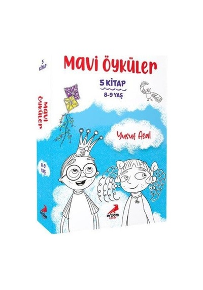 Mavi Öyküler Seti 5 Kitap (8-9 Yaş ) - Yusuf Asal - Erdem Çocuk