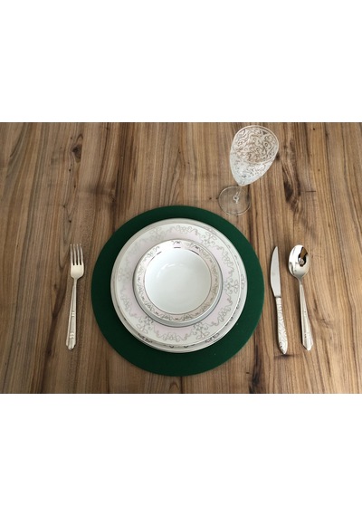 Yaprak Yeşili Supla 6 Adet 33 Cm Mdf Dahil Çok Renkli