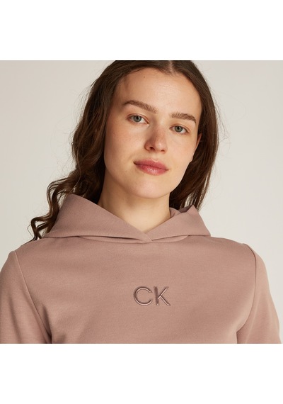 Calvin Klein Satin Regular Kadın Kahverengi Sweatshirtdüzk20k207954