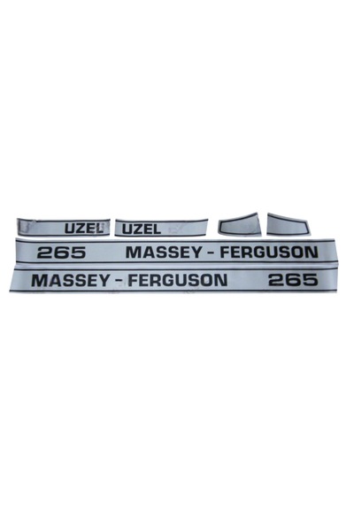 Peren Traktör Massey Ferguson 265 Traktör Yan Yazı Takımı Sağ Sol Komple Etiket Seti