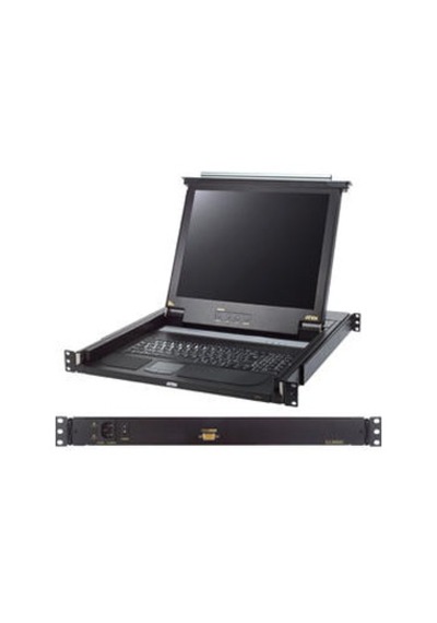 Aten Cl1000ma 17 İnch Lcd Amerikan Klavye Touchpad Kvm Switchi Olmayan Konsol