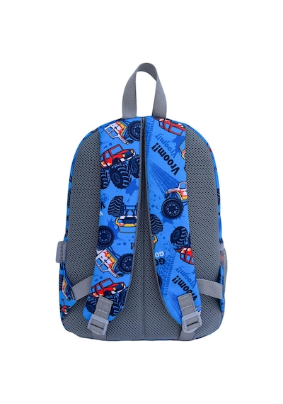 Superbag Erkek Çocuk Ilkokul Çantası Off Road Araba Desenli Sırt Çantası Beslenmelik Kalemlik 3'lü