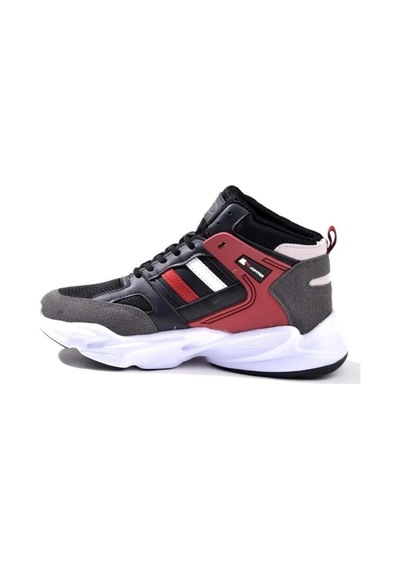 M.p. 231-1014 Gr 36-39 Siyah-bordo Anorak Basketbol Ayakkabı Siyah