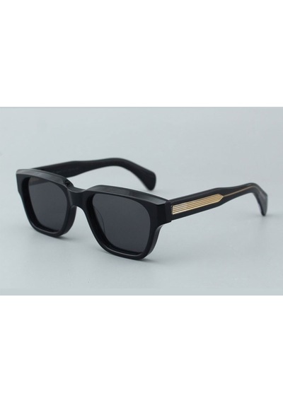 Leziff Montana Unisex Güneş Gözlüğü Siyah - Gold 21483339
