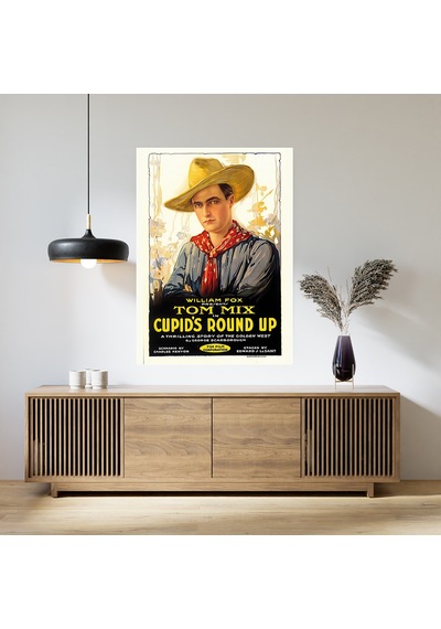 Tom Mix 1918 Poster