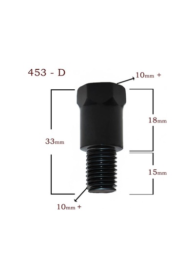 Hsb-453-dayna Dönüştürücü Aparat 10mm+ / 10mm+