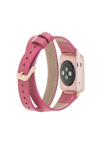 Apple Watch Uyumlu Deri Kordon 42-44-45mm Dt Cp4