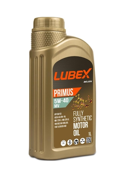 Lubex Primus Mv 5W-40 Tam Sentetik Motor Yağı 4 x 1 L