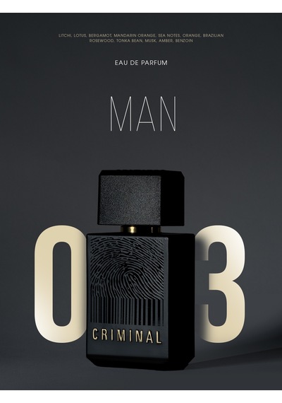 Criminal Man 03 Edp 50 ml Erkek Parfüm