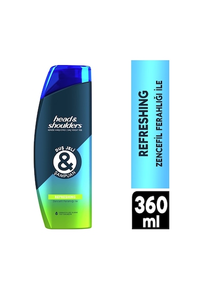 Head & Shoulders Refreshing Duş Jeli ve Şampuan 360 ML