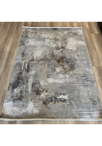 Hoom Rugs Association 63320 Koyu Gri Modern Salon Halısı Çok Renkli
