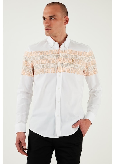 U.S. Polo Assn. U.s. Polo Assn Erkek Gömlek G081sz0042105832 Camel Camel
