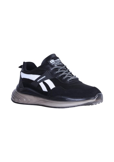 Mc Jamper 2267 Syh-byz Cilt Erkek Sneaker Ayakkabı Siyah