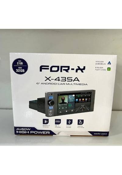 Foxus For-x X-435a 6 Tek Din Android Carplay Multimedya Ahd Kamera Diğer