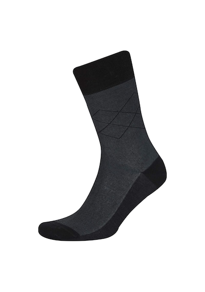 DeFacto Erkek Dikişsiz Metal Pinli Ultra Soft 2'li Bambu Premium Uzun Çorap C2535AXNSKR1
