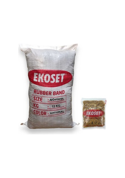 Toptan Maydonoz Lastiği Küçük Boy 40mm 12 Kg