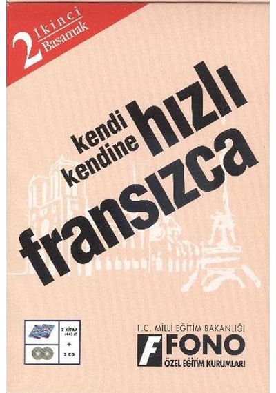 Fono Yayınları Hızlı Fransızca 2.Basamak Seti Kutulu