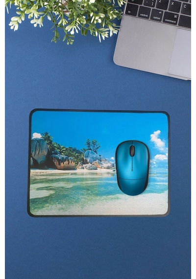Durukar 25x32 Cm Küçük Boy Mouse Pad Manzara Ada