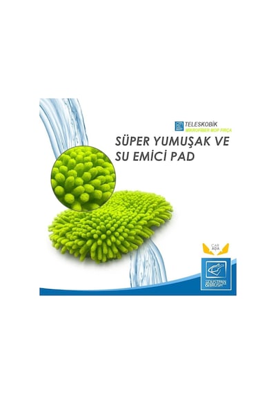 Çok Fonksiyonlu 2 In 1 Mikrofiber Araba Yıkama Fırçası Teleskopik Uzun Saplı Detay Fırçası