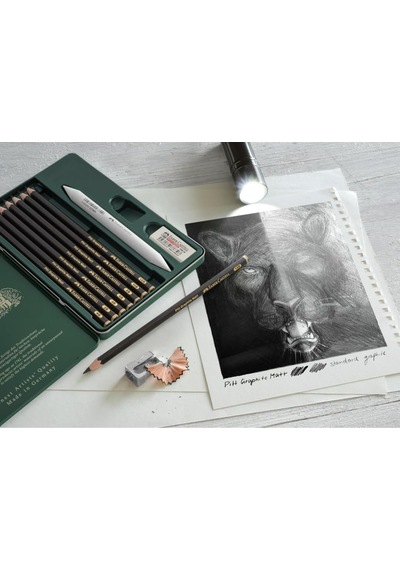 Faber-castell Pitt Matt Dereceli Kalem Seti, 11 Parça, Ultra Mat Çok Renkli