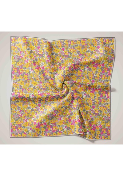 Silk Home Soft Eşarp 73081-38 Gümüş, Asit, Sarı, Pembe, Gri
