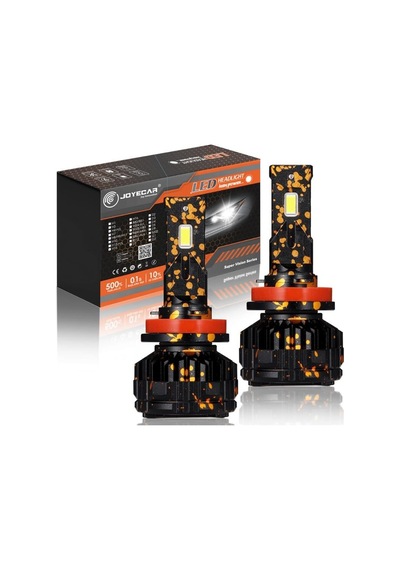 Joyecar 12v H11 Csp Led Xenon Far Ampul Seti 120w 6500k 25000 Lümen Canbus