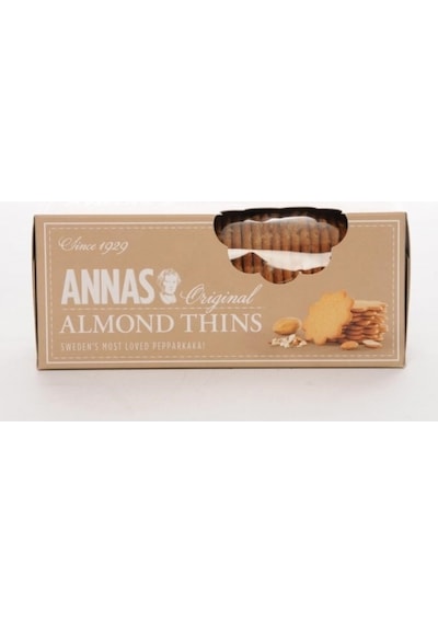 Annas Orginal Almond Thins Bademli Bisküvi-kurabiye 150 Gr