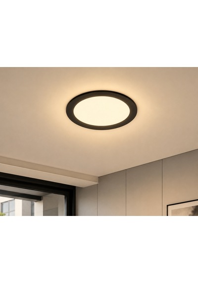 4 Adet Noas Yl10 1801 S Sıva Altı 18w Siyah Kasa Led Spot 3200k Gün Işığı