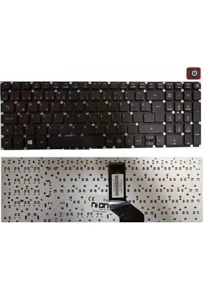 Nion Packard Bell Easynote Te69-bh-300tk Uyumlu Notebook Klavye Siyah Tr