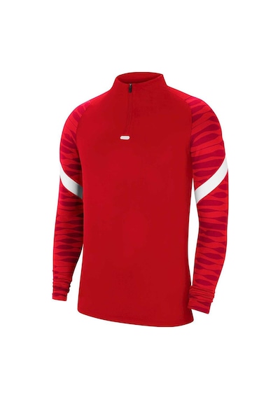 Nike Erkek Tişört M Nk Df Strke21 Dril Top Cw5858-657 Kırmızı - Beyaz