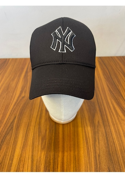 Hamze Ny Yankees New York Nakışlı Unisex Beyzbol Cap Şapka Siyah