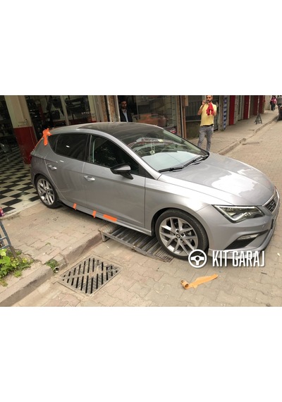 Seat Leon Mk3 2017-2020 Custom Fr Ön Ek Plastik Boyasız