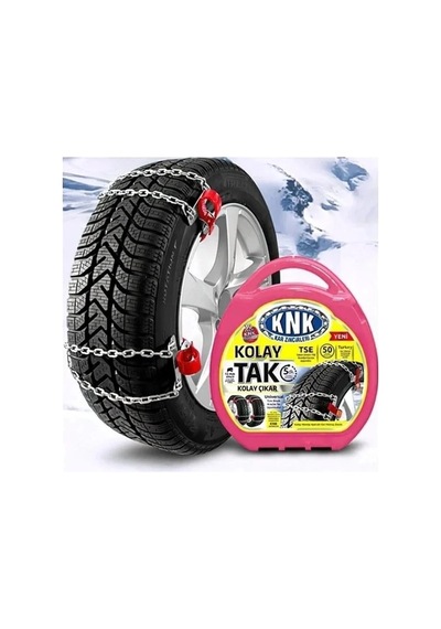 Kolay Tak Çıkar Kar Zinciri 12 Mm Binek, Hafif Ticari, Suv Ve Jeep Araçlara Uyumlu Pratik Montaj Aklby-bsva58 Diğer