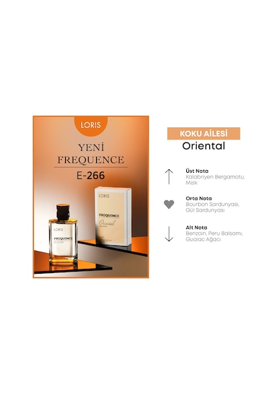Loris E-266 Frequence Erkek Parfüm EDP 50 ML