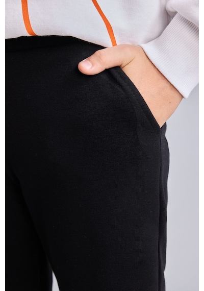 Defacto Regular Fit Lastikli Paça Jogger Eşofman Altı Erkek Çocuk I0596a826aubk81 Siyah-bk81