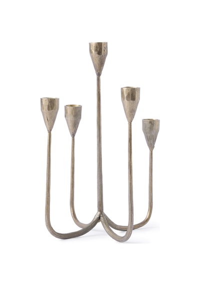 Yargıcı Metal 5li Şamdan 20x28 Cm 26knha1028n St
