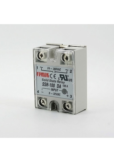 Fpmok Ssr100da ,1x380vac/100a 3v..30vdc 1-faz Dc-ac Ssr Röle