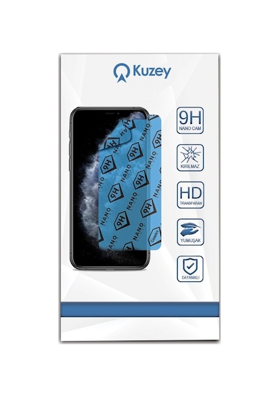 Apple Uyumlu iPhone 11 Pro Nano Glass Esnek Kırılmaz Ekran Koruyucu Cam (477958345) 10 Tl Fark Ile Şeffaf Kılıf
