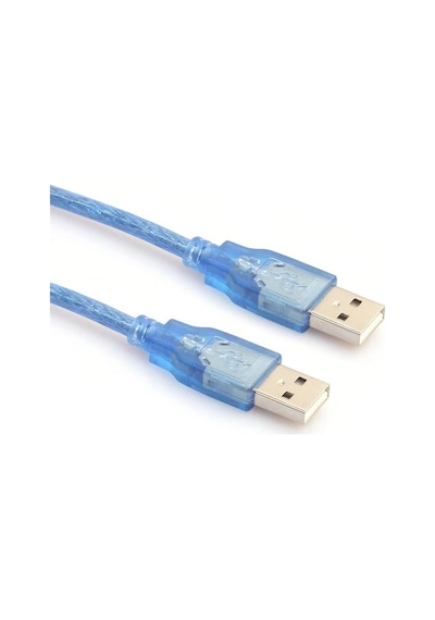 1.8 Metre - Usb 2.0 Erkek Erkek Kablo - İki Ucu Usb Data Bağlantı Kablosu