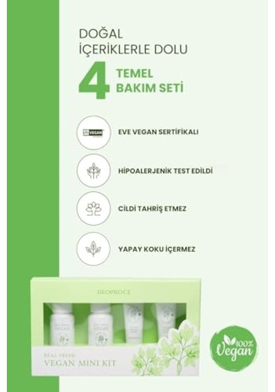 Tr Vegan Içerikli Mini Kit