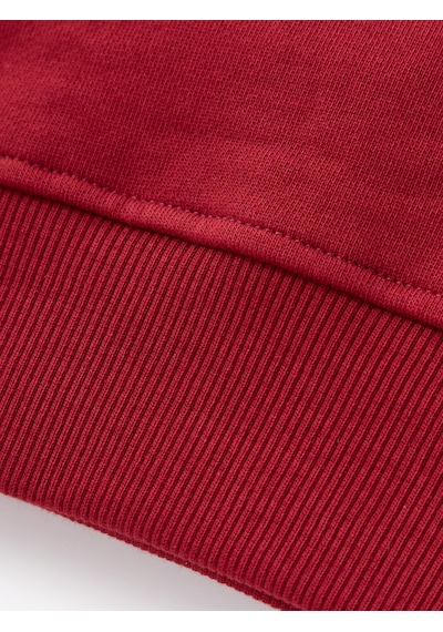 Gsstore Galatasaray Kadın Yarım Zip Hoodie K252107 Bordo