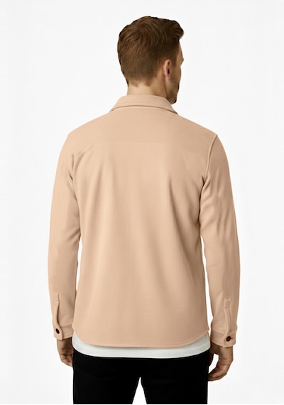 Deepsea Erkek Camel Çift Cep Süet Gömlek 2302329 Camel