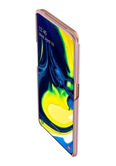 Spigen Galaxy Uyumlu A80 Kılıf Thin Fit Rose Gold